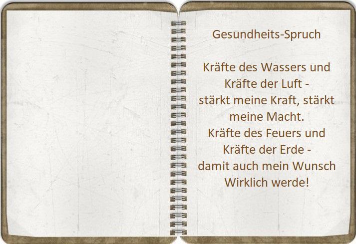 Wieder ein Beispielspruch, nicht von mir, aber für mein Verständnis typisch.